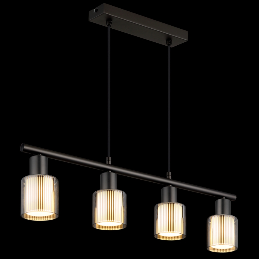 Globo - Κρεμαστό φωτιστικό με καλώδιο 4xE14/25W/230V
