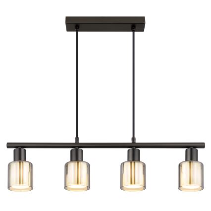 Globo - Κρεμαστό φωτιστικό με καλώδιο 4xE14/25W/230V