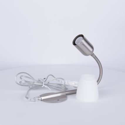 Globo - Ευέλικτο φωτιστικό 1xE14/40W/230V ματ χρώμιο