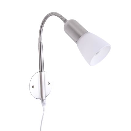 Globo - Ευέλικτο φωτιστικό 1xE14/40W/230V ματ χρώμιο