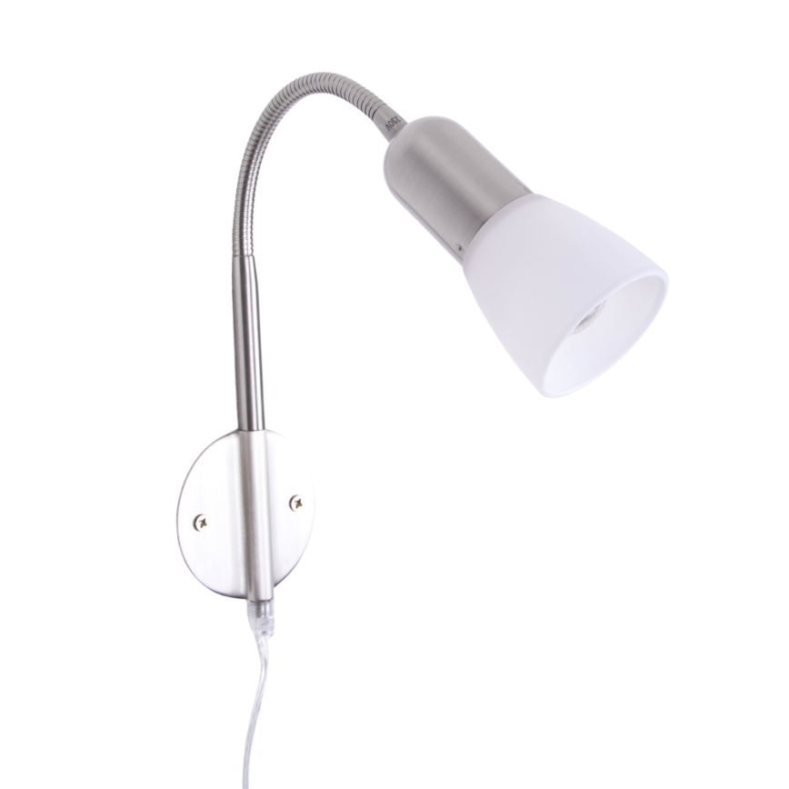 Globo - Ευέλικτο φωτιστικό 1xE14/40W/230V ματ χρώμιο