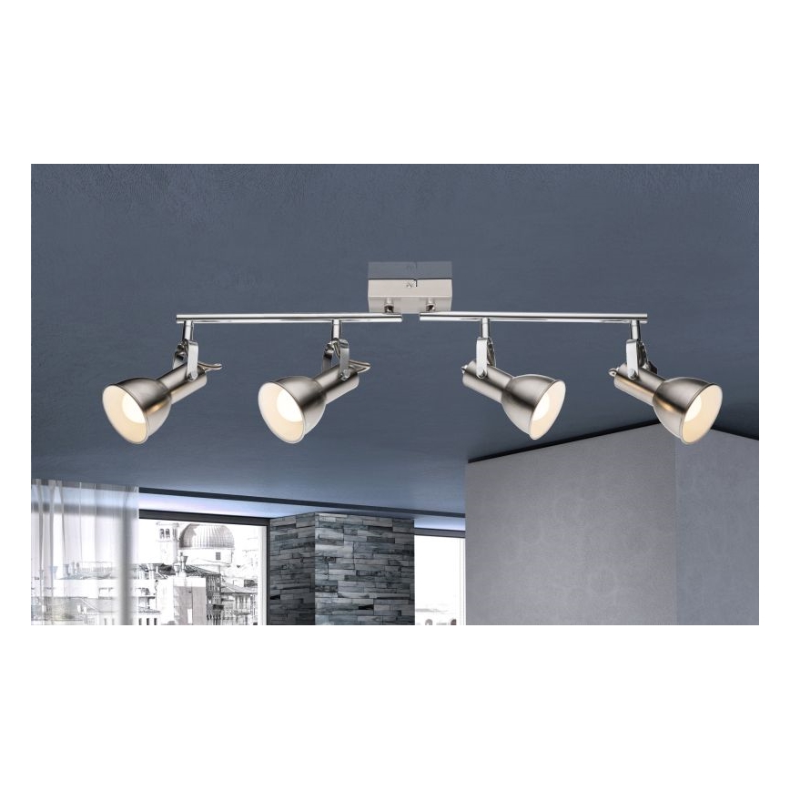 Globo - Φωτιστικό σποτ 4xE14/40W/230V