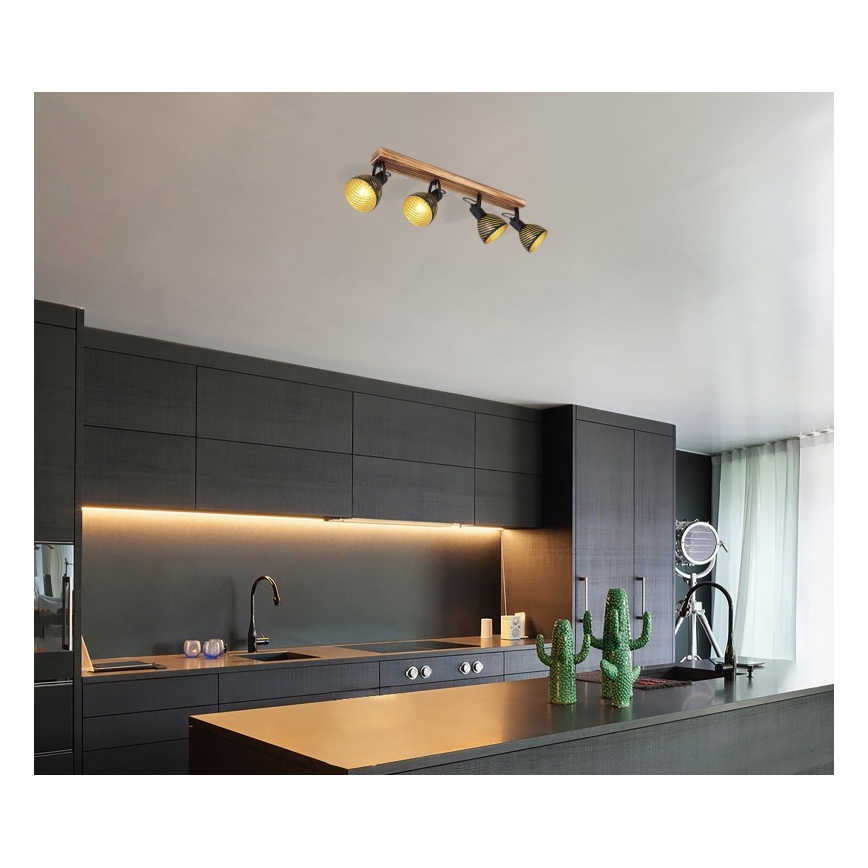 Globo - Φωτιστικό σποτ 4xE27/40W/230V