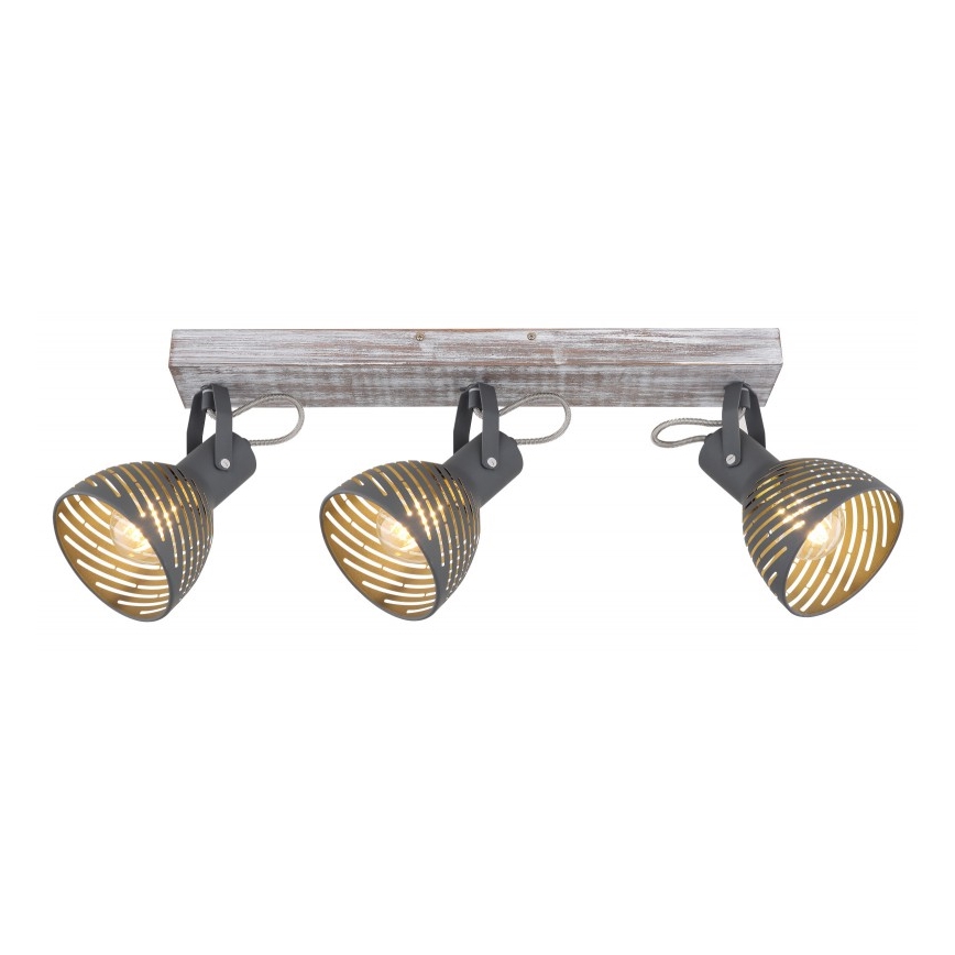 Globo - Φωτιστικό σποτ 3xE27/40W/230V