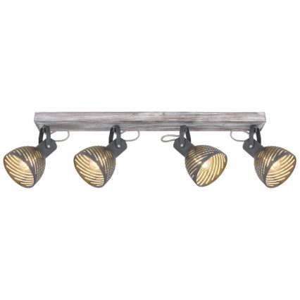 Globo - Φωτιστικό σποτ 4xE27/40W/230V