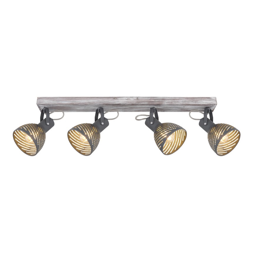 Globo - Φωτιστικό σποτ 4xE27/40W/230V
