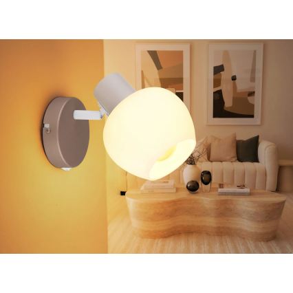 Globo - Επιτοίχιο σποτ 1xE27/40W/230V