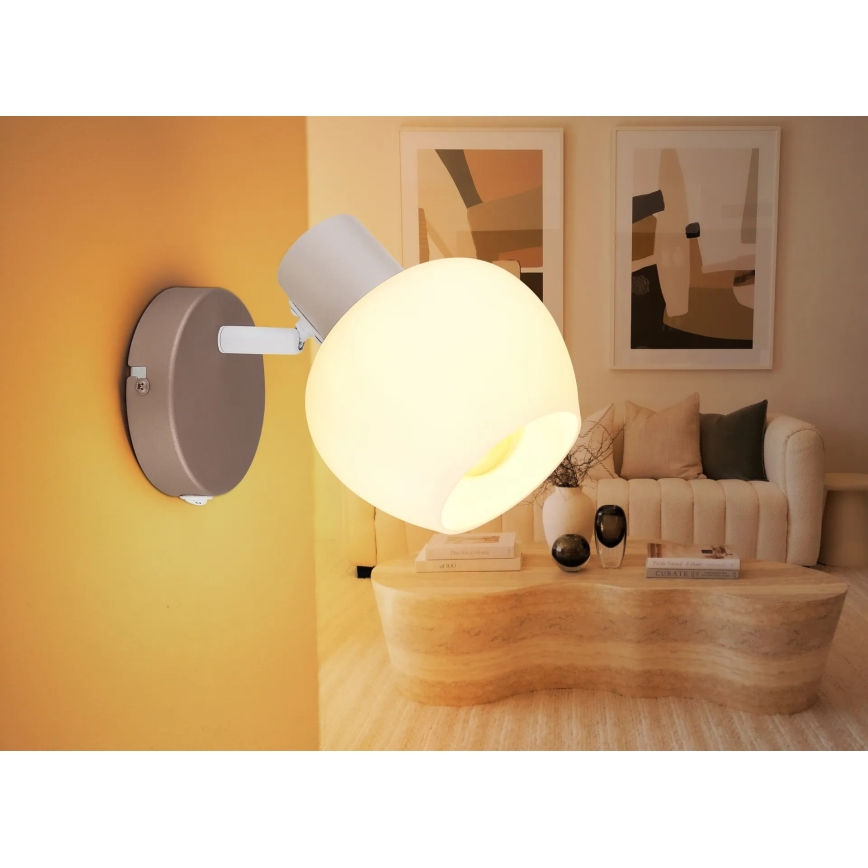 Globo - Επιτοίχιο σποτ 1xE27/40W/230V