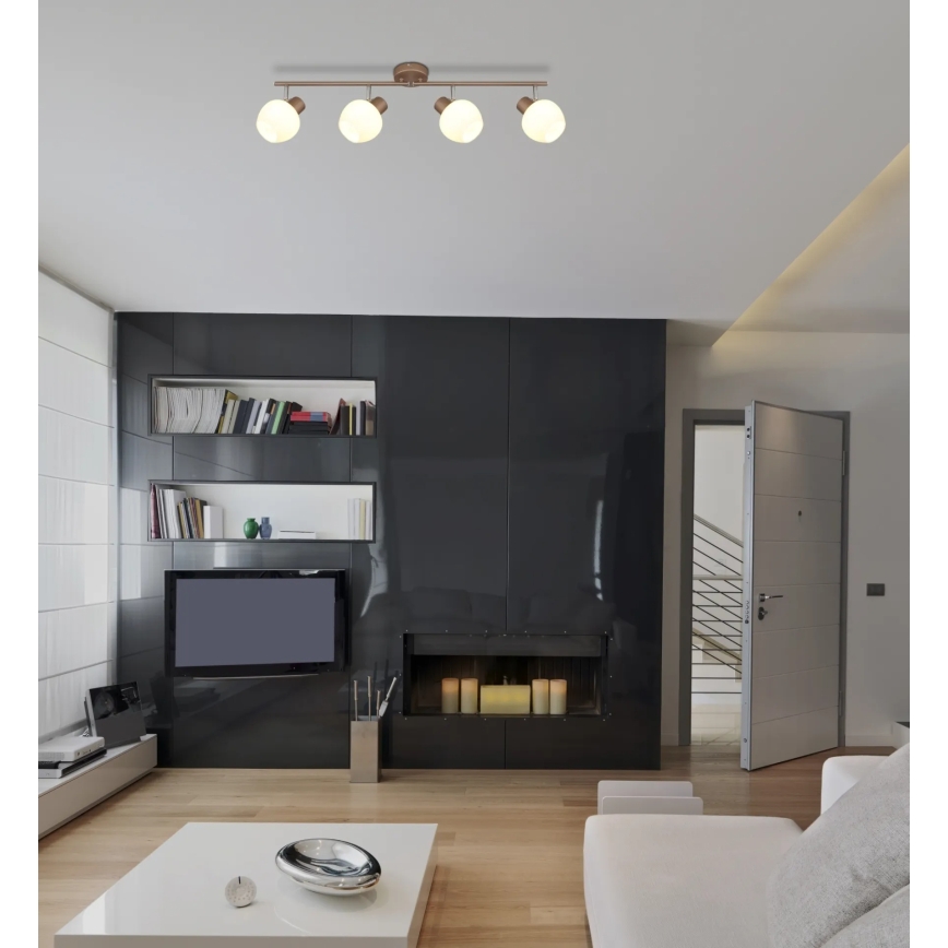 Globo - Φωτιστικό σποτ 4xE27/40W/230V