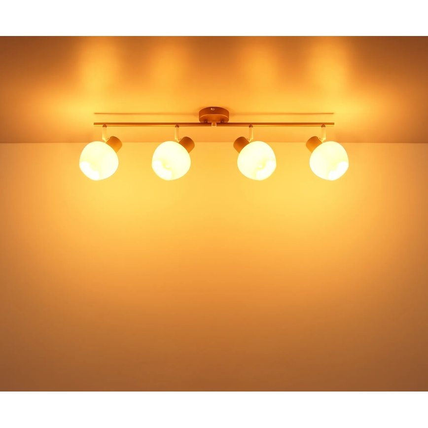 Globo - Φωτιστικό σποτ 4xE27/40W/230V