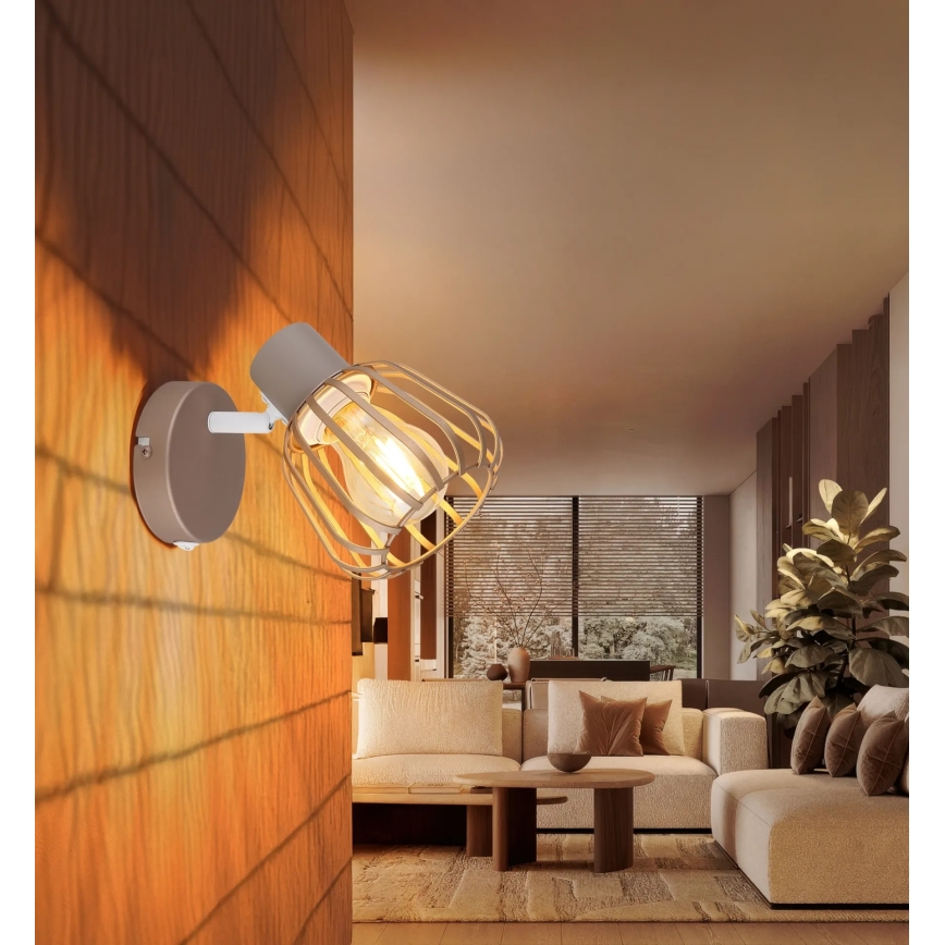Globo - Επιτοίχιο φωτιστικό σποτ 1xE27/40W/230V