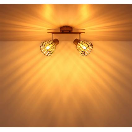 Globo - Φωτιστικό σποτ 2xE27/40W/230V
