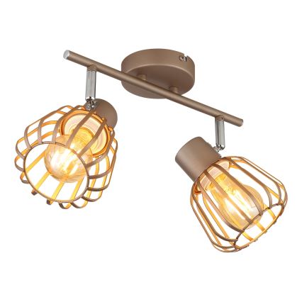 Globo - Φωτιστικό σποτ 2xE27/40W/230V