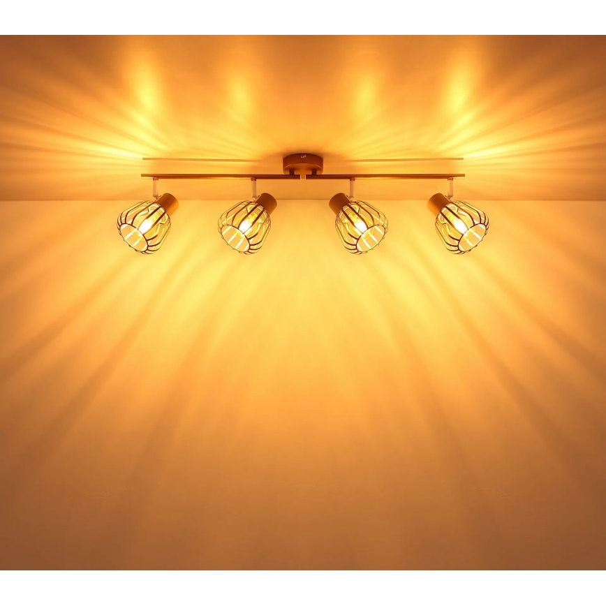 Globo - Σποτ φωτιστικό 4xE27/40W/230V