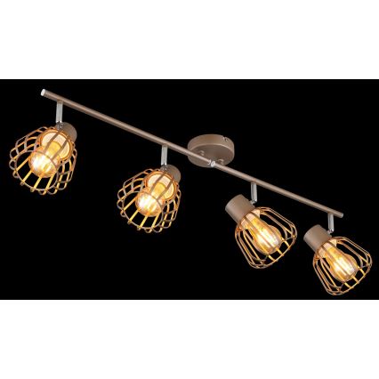Globo - Σποτ φωτιστικό 4xE27/40W/230V