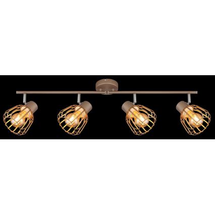 Globo - Σποτ φωτιστικό 4xE27/40W/230V