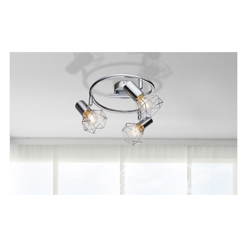 Globo - Φωτιστικό σποτ 3xE14/40W/230V