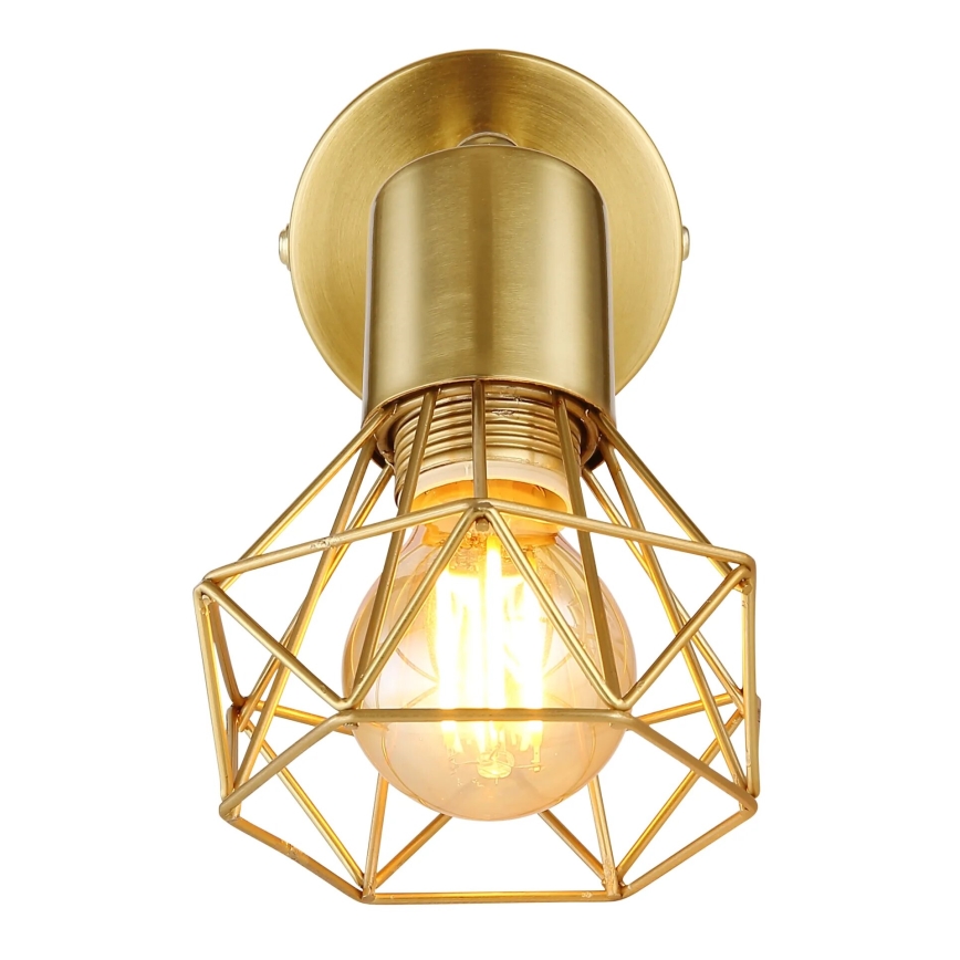 Globo - Σποτ τοίχου 1xE14/40W/230V χρυσό