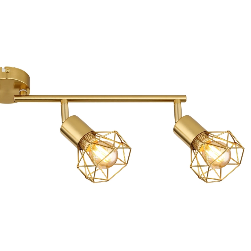 Globo - Φωτιστικό σποτ 4xE14/40W/230V χρυσό