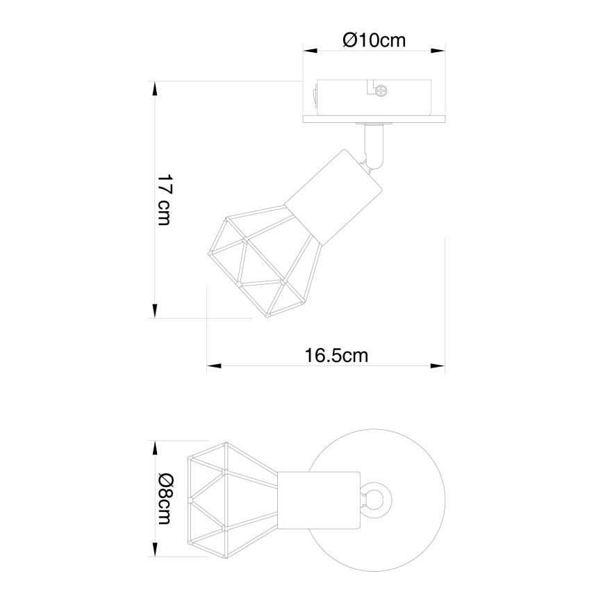 Globo - Προβολέας τοίχου 1xE14/40W/230V