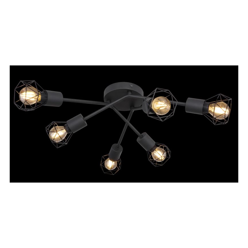 Globo - Συνδεδεμένο πολύφωτο 6xE14/40W/230V