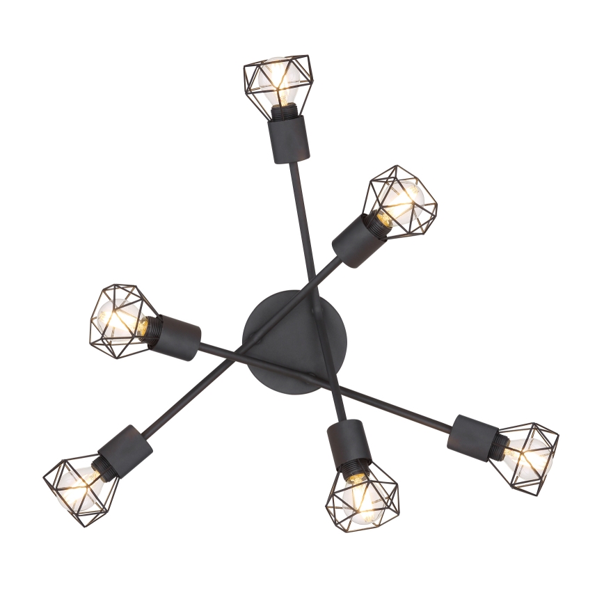Globo - Συνδεδεμένο πολύφωτο 6xE14/40W/230V