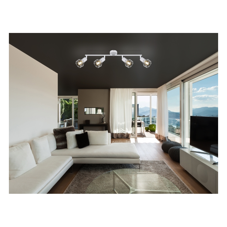 Globo - Φωτιστικό σποτ 4xE14/40W/230V