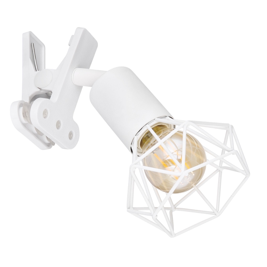 Globo - Λάμπα τοίχου με κλιπ 1xE14/40W/230V λευκό