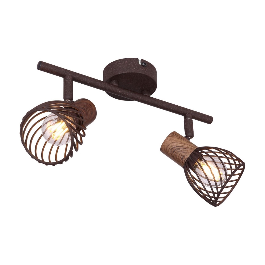 Globo - Φωτιστικό σποτ 2xE14/40W/230V