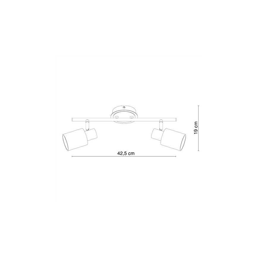 Globo - Φωτιστικό σποτ 2xE14/40W/230V