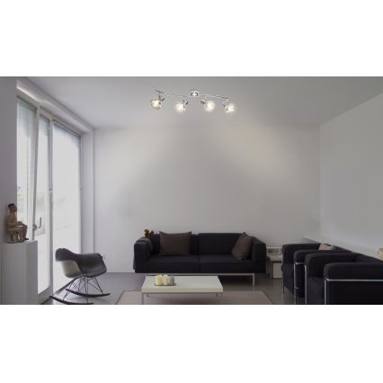 Globo - Φωτιστικό σποτ 4xE14/40W/230V