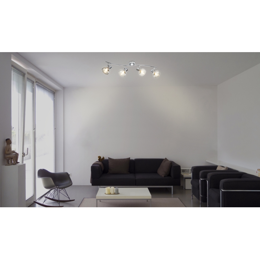 Globo - Φωτιστικό σποτ 4xE14/40W/230V