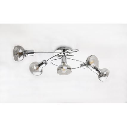 Globo - Συνδεδεμένο πολύφωτο 5xE14/40W/230V