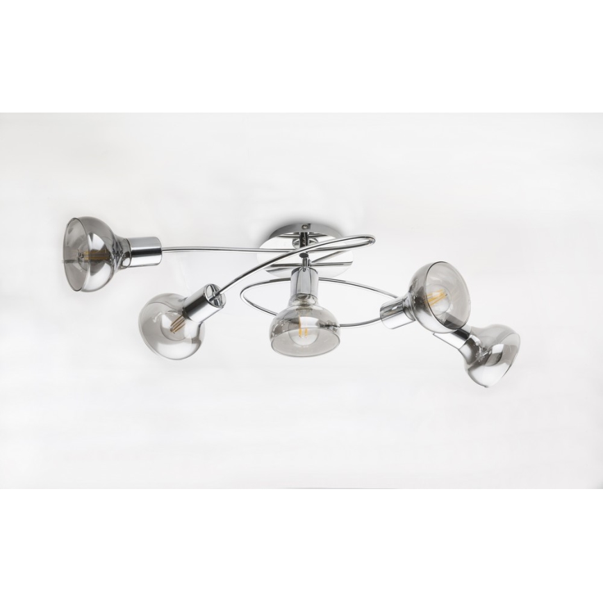 Globo - Συνδεδεμένο πολύφωτο 5xE14/40W/230V