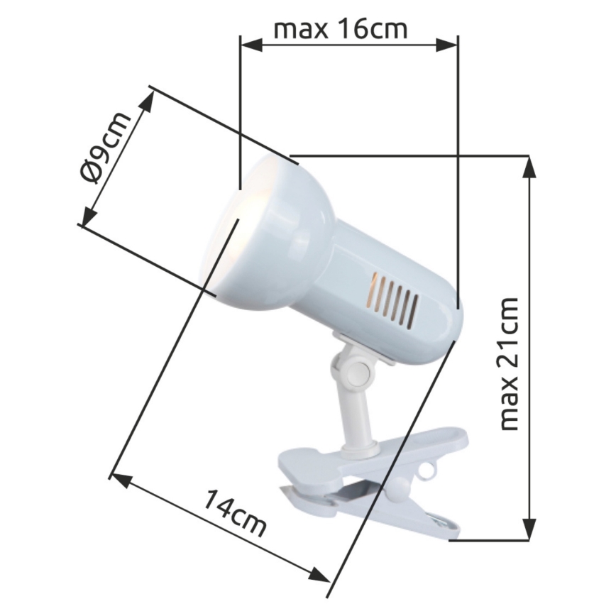 Globo - Επιτραπέζια λάμπα 1xE27/40W/230V