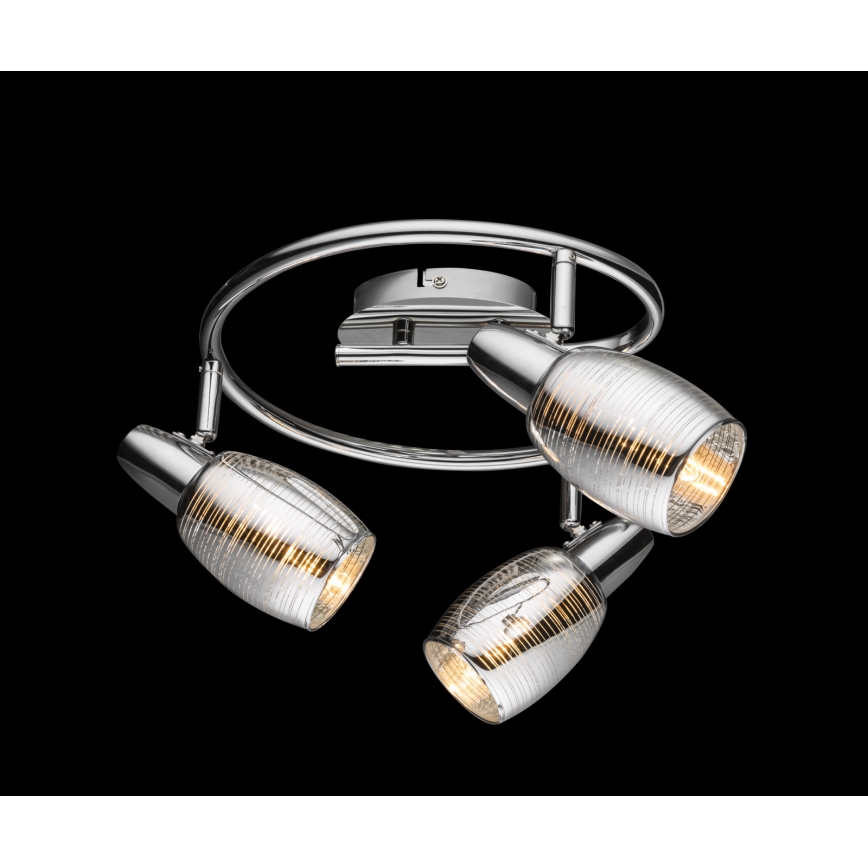 Globo - Φωτιστικό σποτ 3xE14/40W/230V