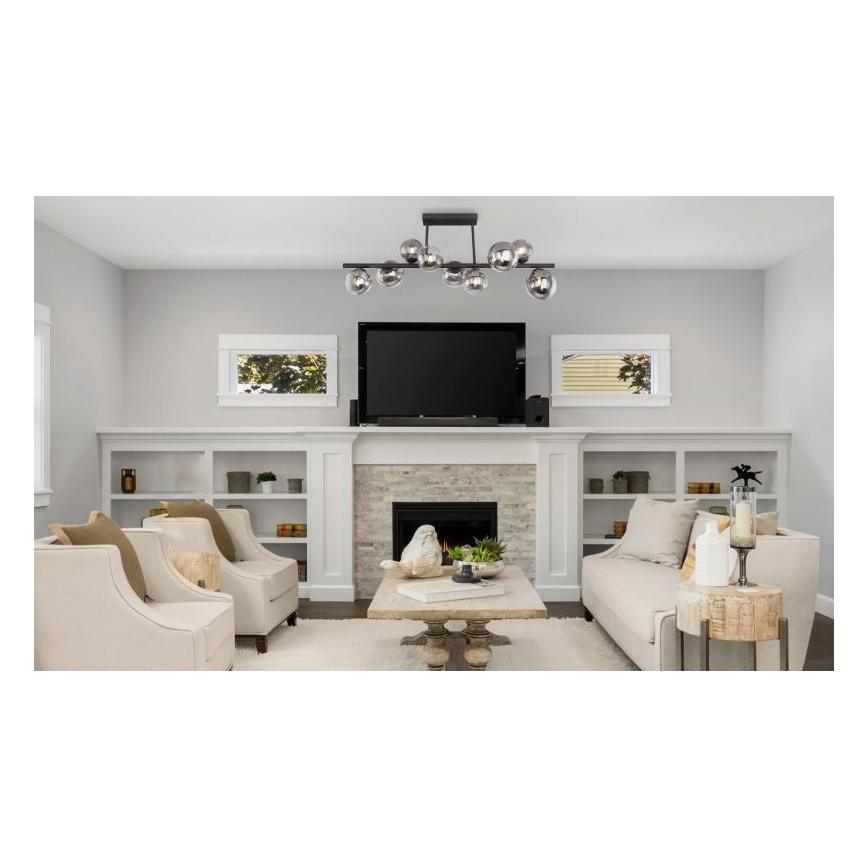 Globo - Κρεμαστό φωτιστικό οροφής LED 9xG9/3W/230V