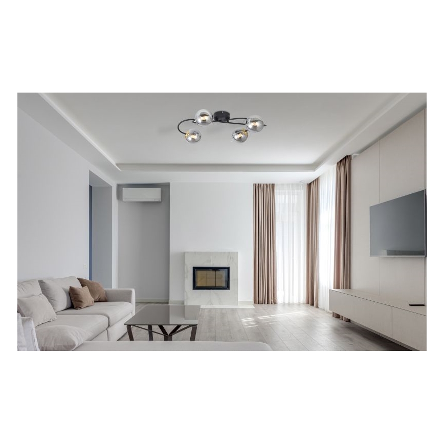 Globo - Πλαφονιέρα οροφής  4xG9/28W/230V