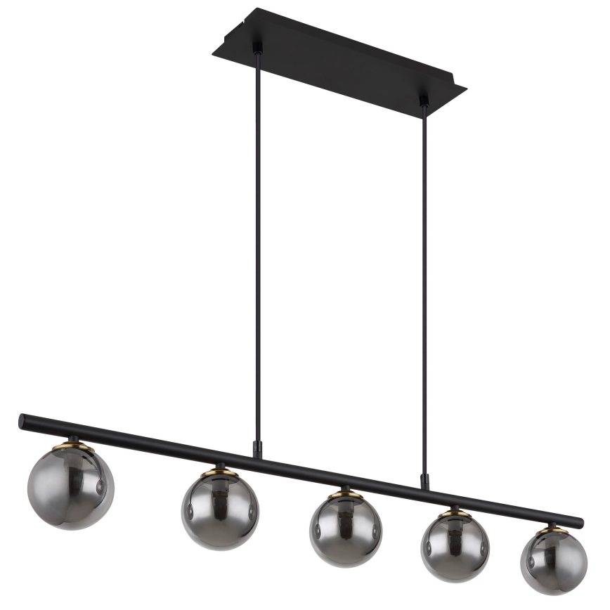 Globo - Κρεμαστό φωτιστικό οροφής ράγα 5xG9/28W/230V