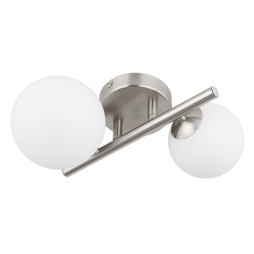 Globo - LED Πλαφονιέρα οροφής 2xG9/3W/230V ματ χρώμιο