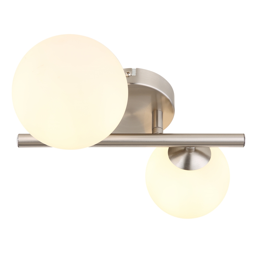 Globo - LED Πλαφονιέρα οροφής 2xG9/3W/230V ματ χρώμιο