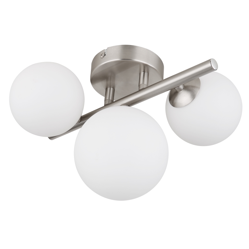Globo - LED Πλαφονιέρα οροφής RIHA 3xG9/3,5W/230V ματ χρώμιο