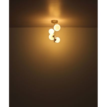 Globo - Κρεμαστό φωτιστικό οροφής LED 4xG9/3W/230V ματ χρώμιο