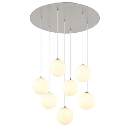 Globo -  Κρεμαστό φωτιστικό οροφής LED 7xG9/3,5W/230V λευκό