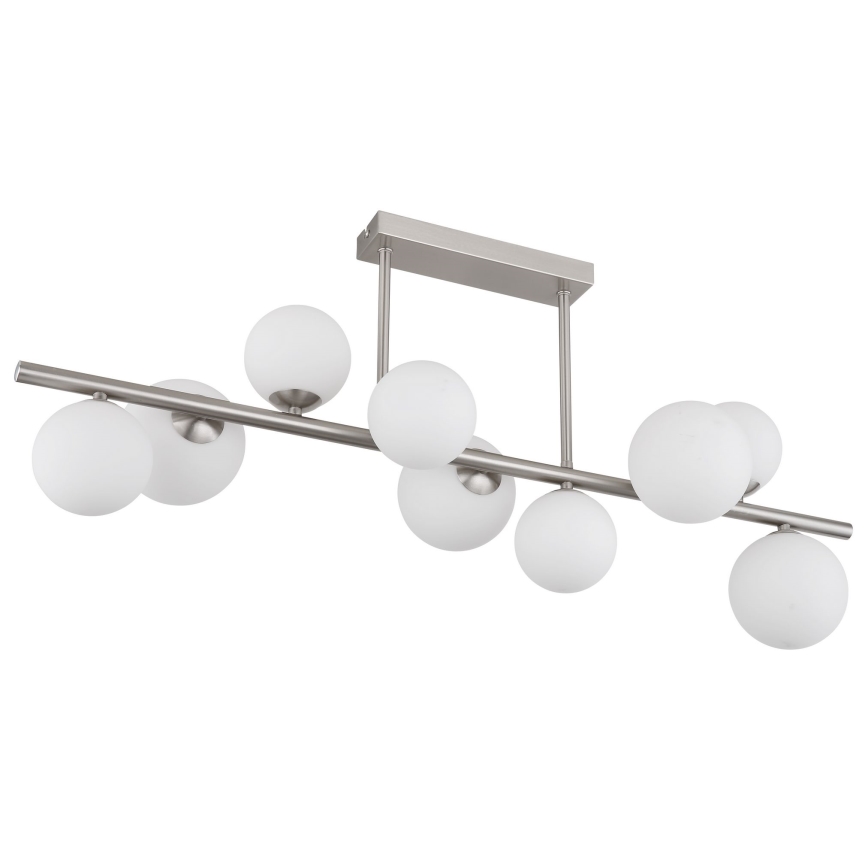 Globo - Κρεμαστό φωτιστικό οροφής LED 9xG9/3W/230V ματ χρώμιο