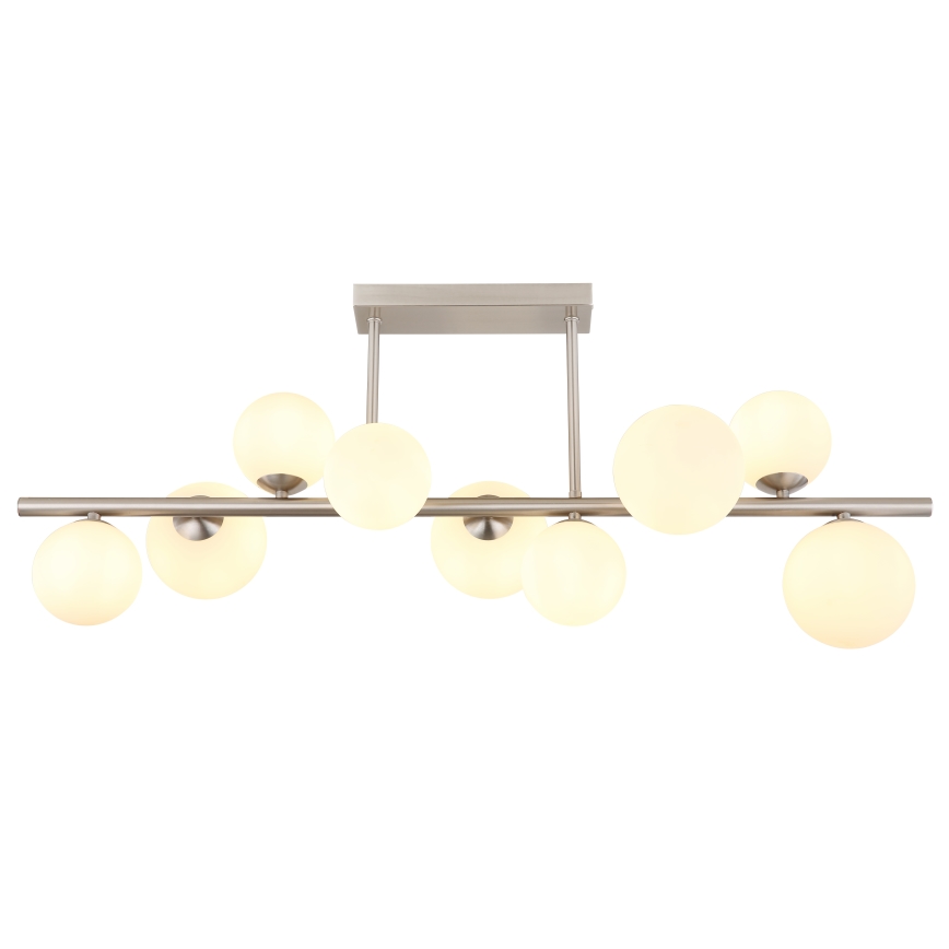 Globo - Κρεμαστό φωτιστικό οροφής LED 9xG9/3W/230V ματ χρώμιο