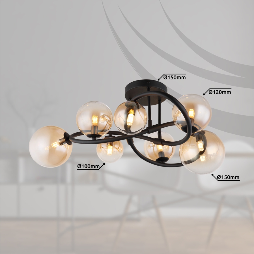 Globo - LED επιφανειακός πολυέλαιος 7xG9/3,5W/230V 3000K