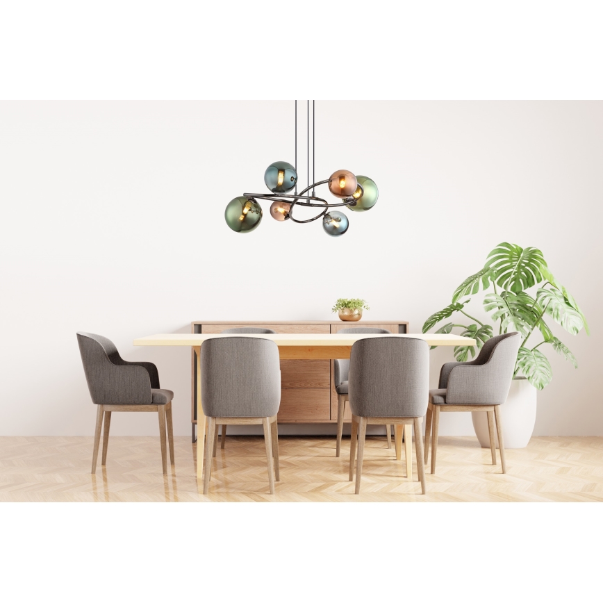 Globo -  Κρεμαστό φωτιστικό οροφής LED 6xG9/3,5W/230V