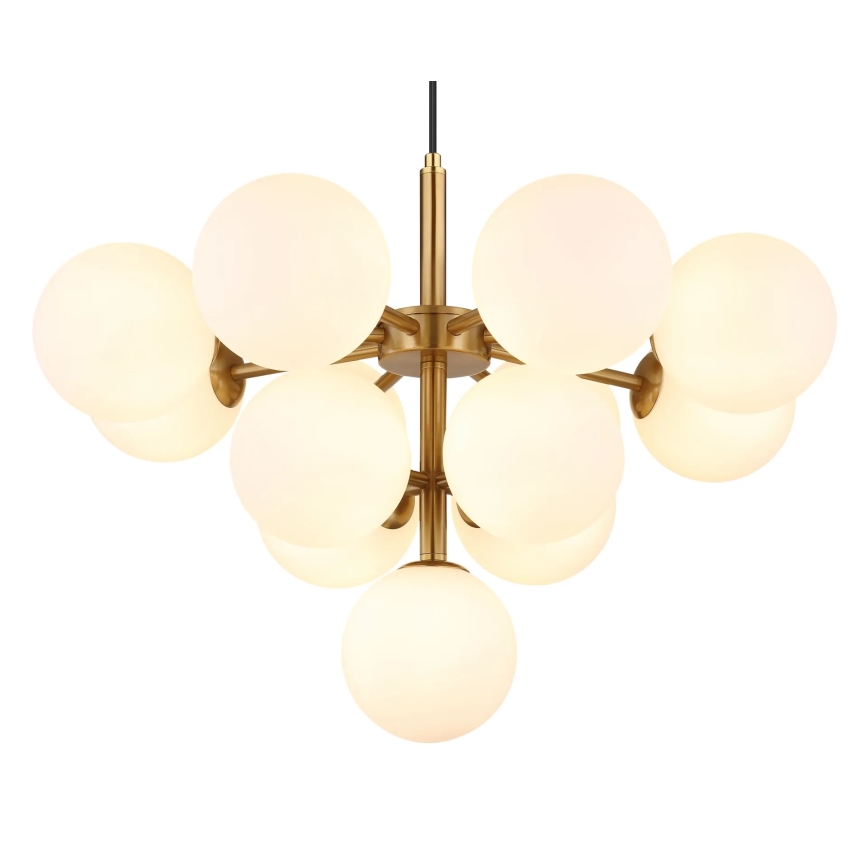 Globo - Κρεμαστό φωτιστικό οροφής 13xG9/5W/230V διάμετρος 56 cm χρυσό