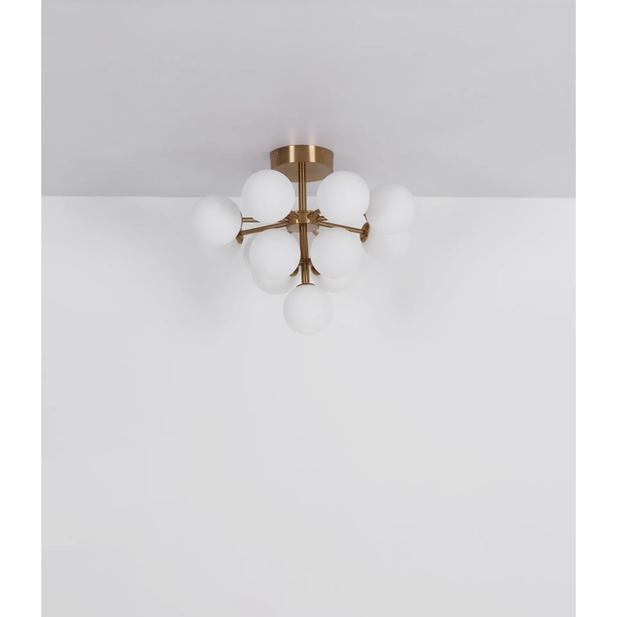 Globo - Πλαφονιέρα οροφής 13xG9/5W/230V διάμετρος 56 cm χρυσό